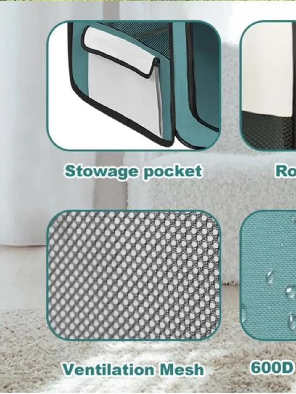 Pet Tent for Indoor/Outdoor Travel Camping (Size XL Without Carry Bag)